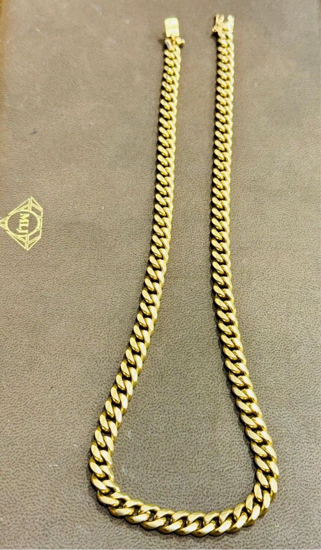 Cadena cubana oro 18k URGE VENTA!!