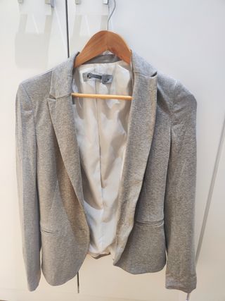 Americana gris mujer M