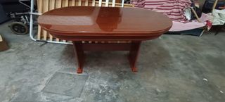 Mesa oval extensible madera