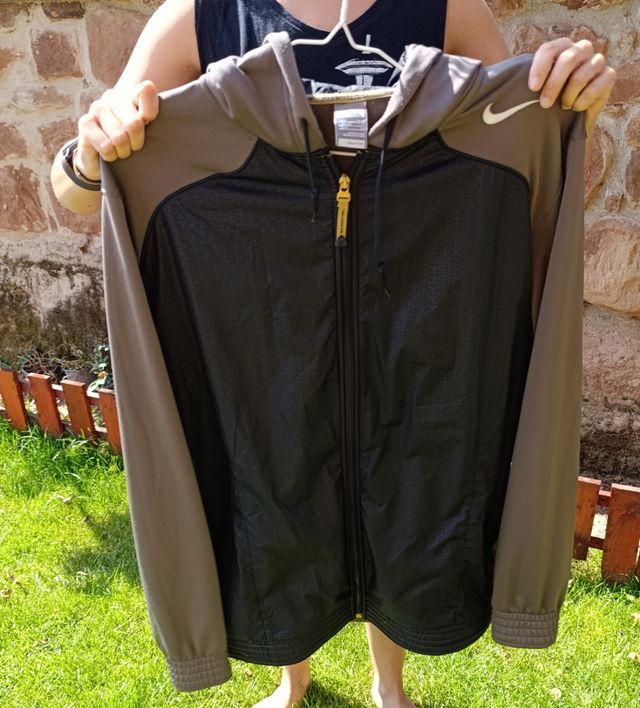 Sudadera Nike basketball b XXL - Negra marrón