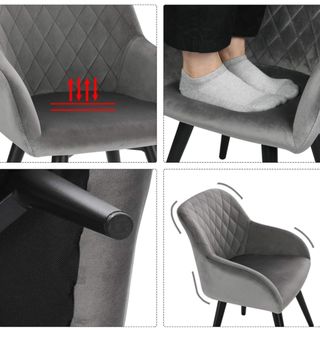 Silla de Comedor para Niños,29cm Altura de Asiento