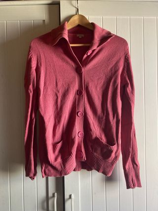 Jersey rosa botones niña / mujer