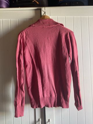 Jersey rosa botones niña / mujer