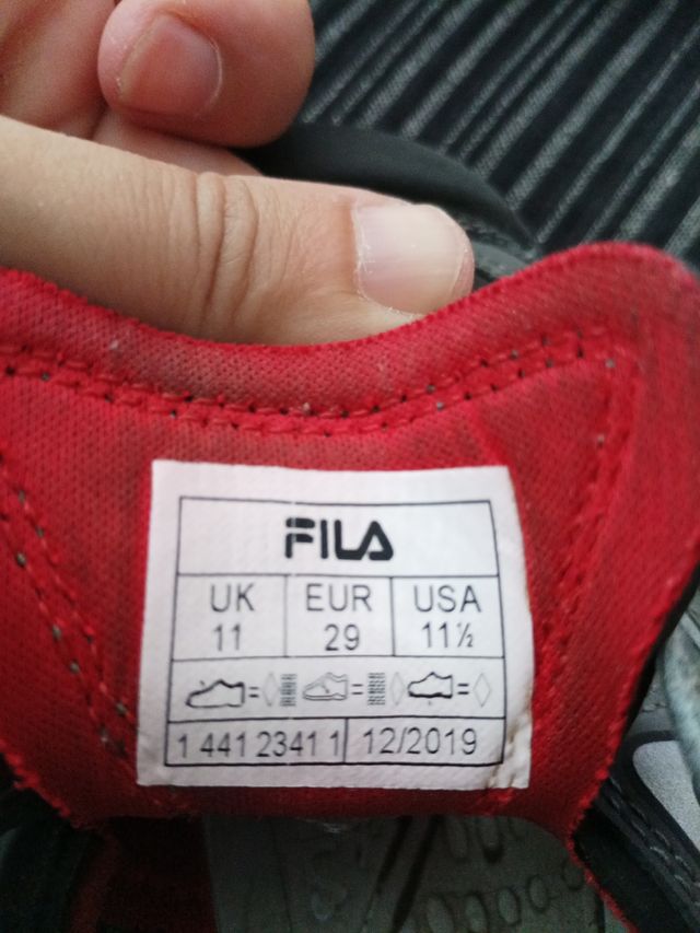 Sandálias Fila Criança Tamanho 29