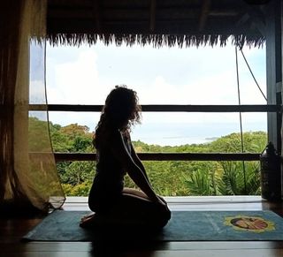Profesora de yoga