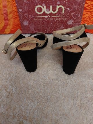 Sandalias mujer tacón