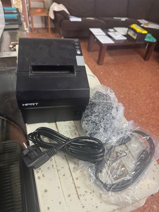 Impresora térmica HPRT negra