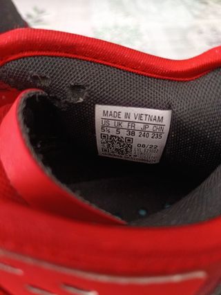 Zapatillas Adidas rojas