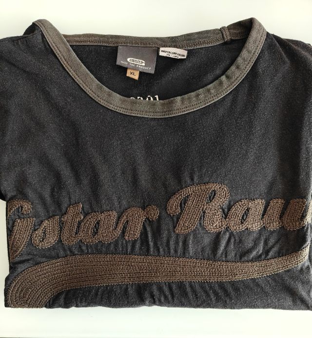Camiseta G-Star Raw XL negra