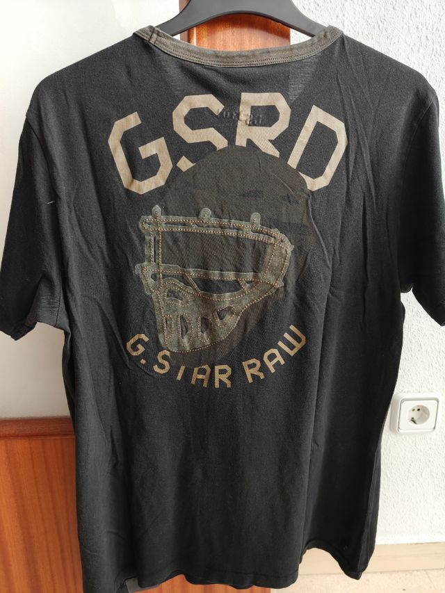 Camiseta G-Star Raw XL negra