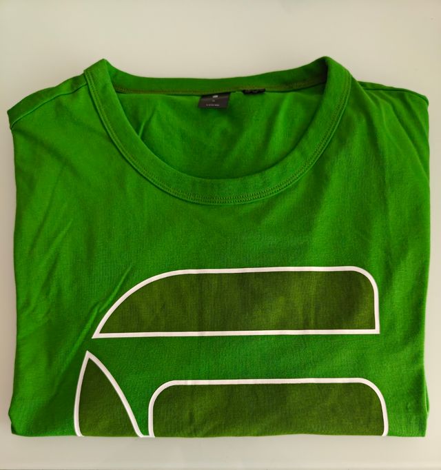 Camiseta G-Star RAW verde Talla XL