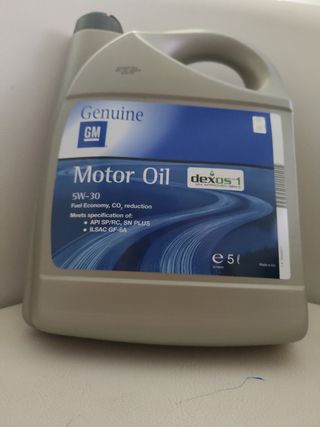 Aceite motor GM 5W-30 Dexos1