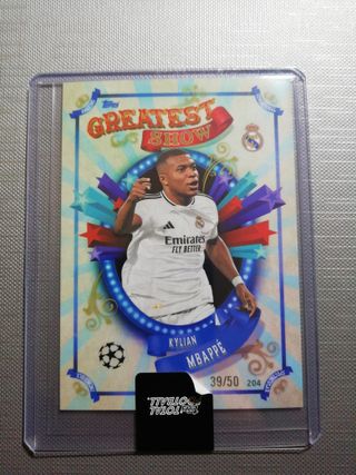 Mbappe Real Madrid topps total football 
