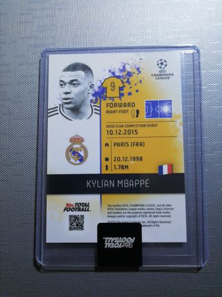 Mbappe Real Madrid topps total football 