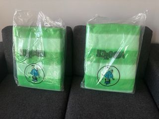 2 Mantas Vdotech cama 90 - Verde
