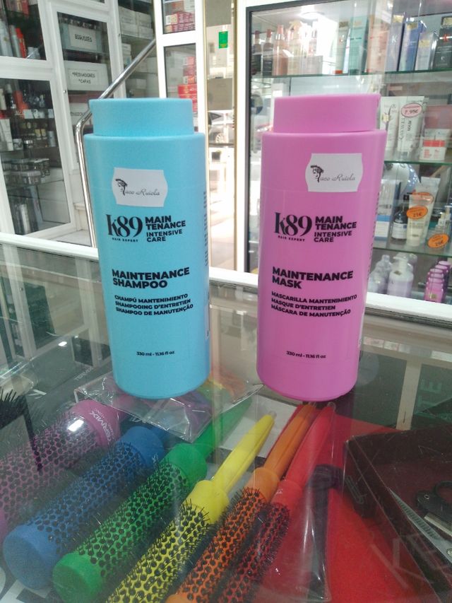 Champô e máscara K89 - Alisado
