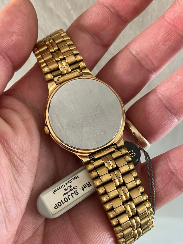Reloj Seiko BAÑO ORO
