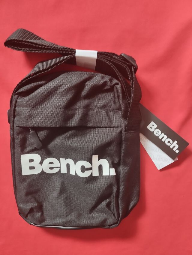 NUEVO Bolso bandolera Bench. - Negro UNISEX 