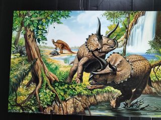 Poster Dinosauri - Triceratopo