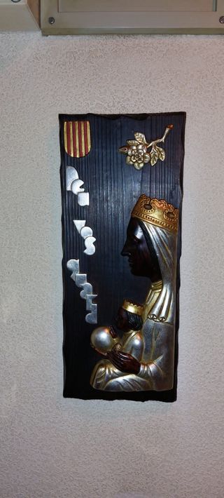 Placa Virgen con Niño