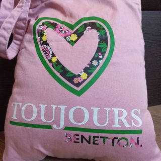 Bolso Benetton rosa - Tousjours,,