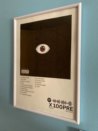 Cuadro álbum Bad Bunny 23/12/28