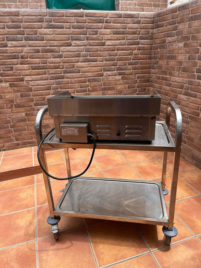 Piastra elettrica professionale, non include tavolo