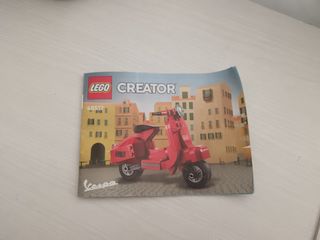 Lego Creator 40517 Vespa italiana istruzioni