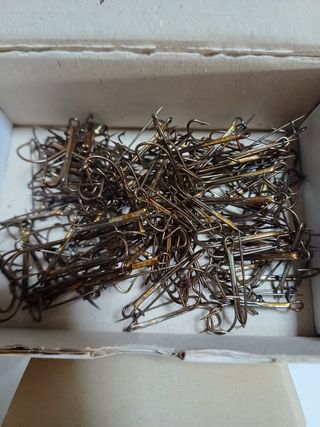 100 Anzuelos Dobles Pesca - Impedibles