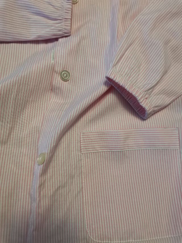 Baby tipo blusa niña rayas rosa 7-8 años