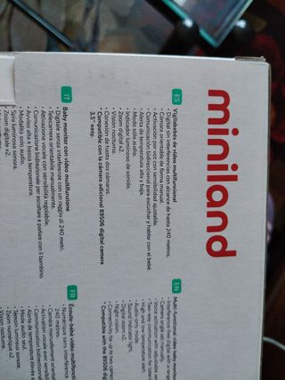 miniland 3.5" Vigilabebés