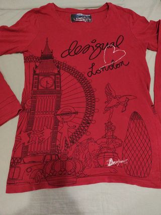 Camiseta Desigual Londres - Talla M