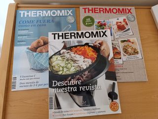 Lote libros Thermomix y regalo revistas