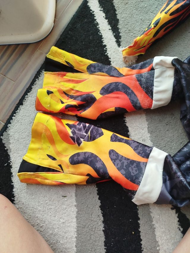 Tutina sci Crazy Bambino - Fiamme