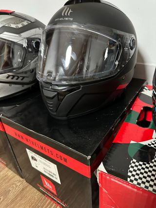 Casco MT Thunder - Negro Mate + Pinlock
