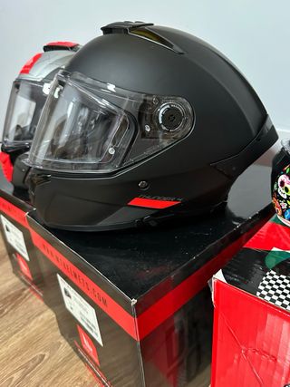 Casco MT Thunder - Negro Mate + Pinlock