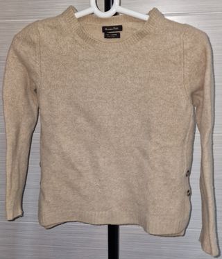 Suéter Massimo Dutti beige