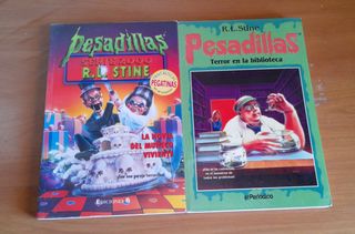 2 Libros R.L. Stine: Pesadillas