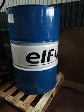 Bidón aceite vacío.