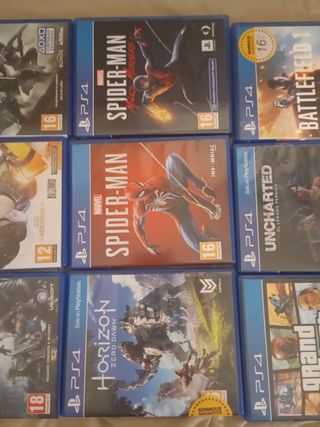 11 Juegos PS4 (PlayStation 4) Variados