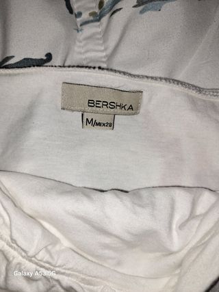 Top blanco mujer