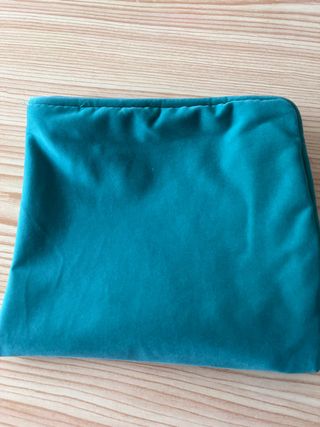 Fundas cojín terciopelo verde agua
Las dos por 5 €
