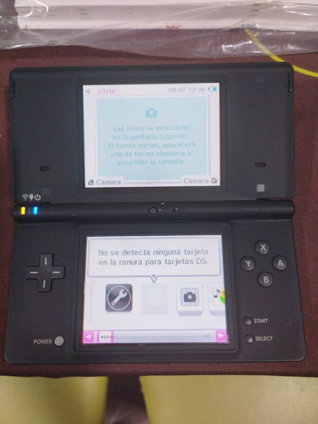 Nintendo DS negra + Brain Training