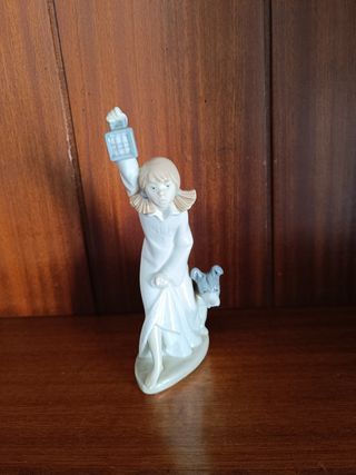 Lladró Niña con Farol