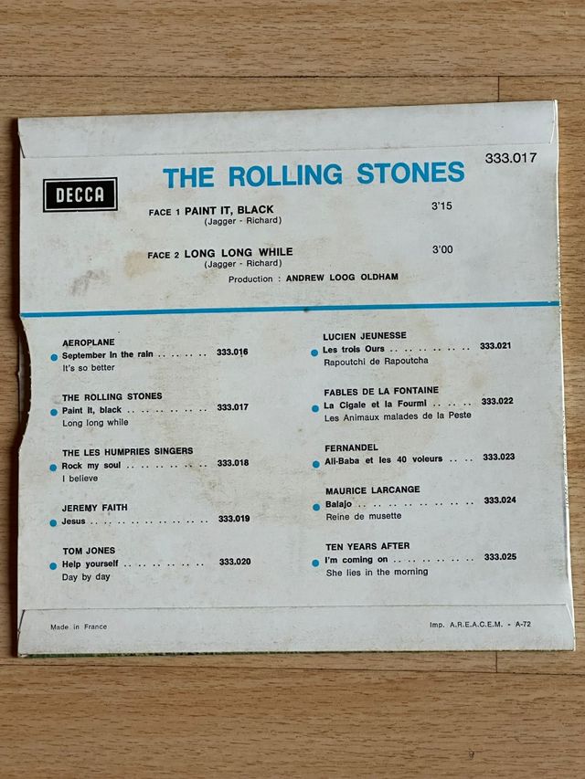 Single Vinilo Rolling Stones