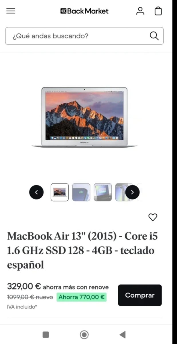 MACBOOK AIR 2015
