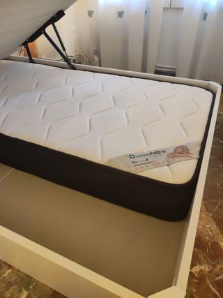 Somier 90x190 - Metal y Madera