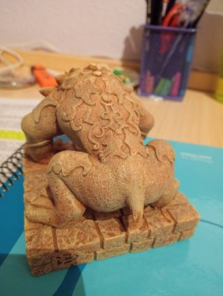 Gárgola decorativa de piedra para acuarios