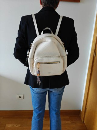 Mochila beige - Bolso RP