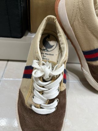 Zapatillas El Ganso beige-marrón